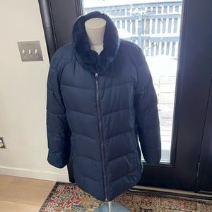 Blue Duck Reversable Down/Rabbit Coat